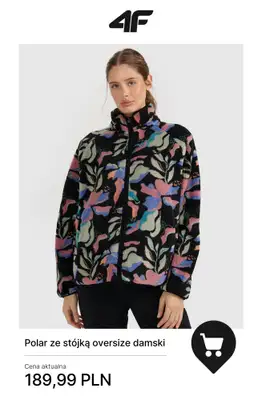 4F - gazetka promocyjna Ciepłe polary damskie od piątku 05.12  - strona 9
