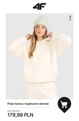 4F - gazetka promocyjna Ciepłe polary damskie od piątku 05.12  - strona 5
