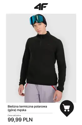 4F - gazetka promocyjna Ciepłe polary męskie od soboty 06.12  - strona 3