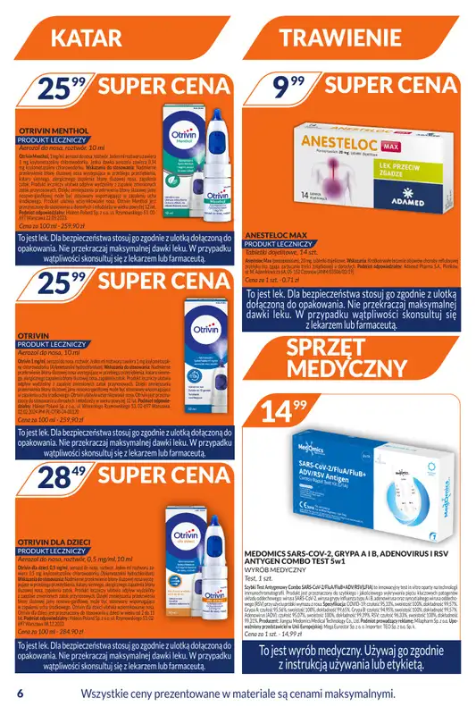 DOZ.PL - gazetka promocyjna Gazetka od niedzieli 07.12 do niedzieli 14.12 - strona 6