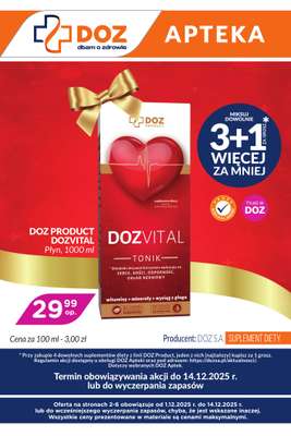 DOZ.PL - gazetka promocyjna Gazetka od niedzieli 07.12 do niedzieli 14.12