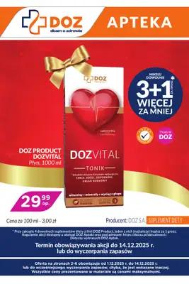 DOZ.PL - gazetka promocyjna Gazetka od niedzieli 07.12 do niedzieli 14.12