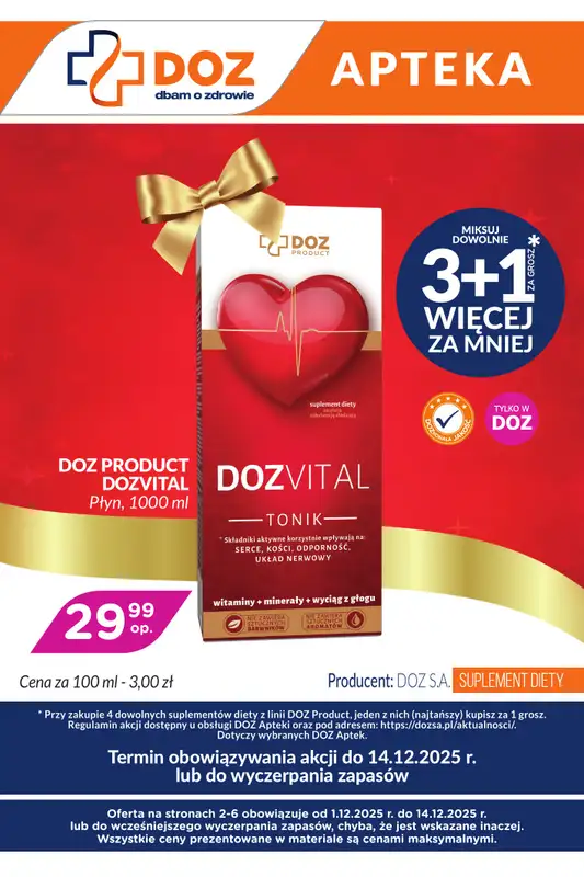 DOZ.PL - gazetka promocyjna Gazetka od niedzieli 07.12 do niedzieli 14.12