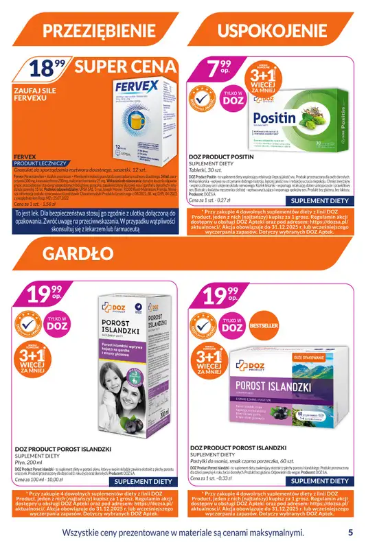 DOZ.PL - gazetka promocyjna Gazetka od niedzieli 07.12 do niedzieli 14.12 - strona 5