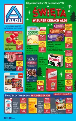 Aldi - gazetka promocyjna Pełny katalog! od poniedziałku 01.12 do niedzieli 07.12