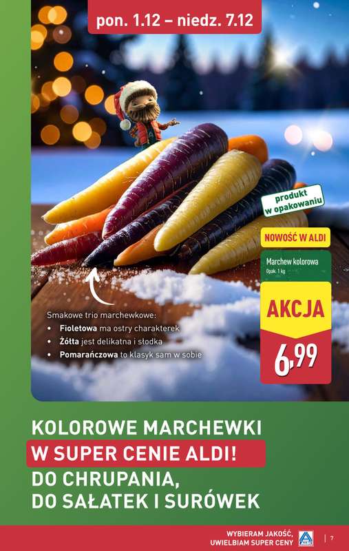 Aldi - gazetka promocyjna Pełny katalog! od poniedziałku 01.12 do niedzieli 07.12 - strona 7