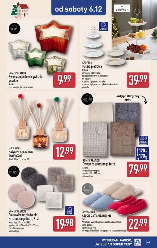 Aldi - gazetka promocyjna Pełny katalog! od poniedziałku 01.12 do niedzieli 07.12 - strona 49