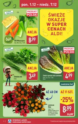 Aldi - gazetka promocyjna Pełny katalog! od poniedziałku 01.12 do niedzieli 07.12 - strona 6