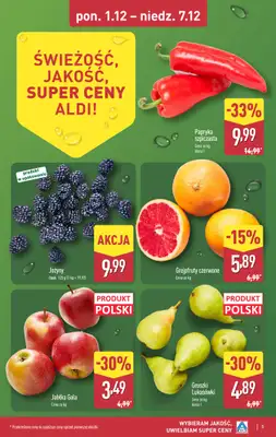 Aldi - gazetka promocyjna Pełny katalog! od poniedziałku 01.12 do niedzieli 07.12 - strona 5