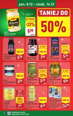 Aldi - gazetka promocyjna Pełny katalog! od poniedziałku 08.12 do niedzieli 14.12 - strona 10