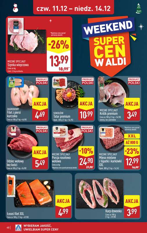 Aldi - gazetka promocyjna Pełny katalog! od poniedziałku 08.12 do niedzieli 14.12 - strona 40