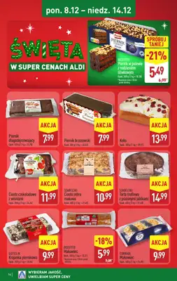 Aldi - gazetka promocyjna Pełny katalog! od poniedziałku 08.12 do niedzieli 14.12 - strona 14