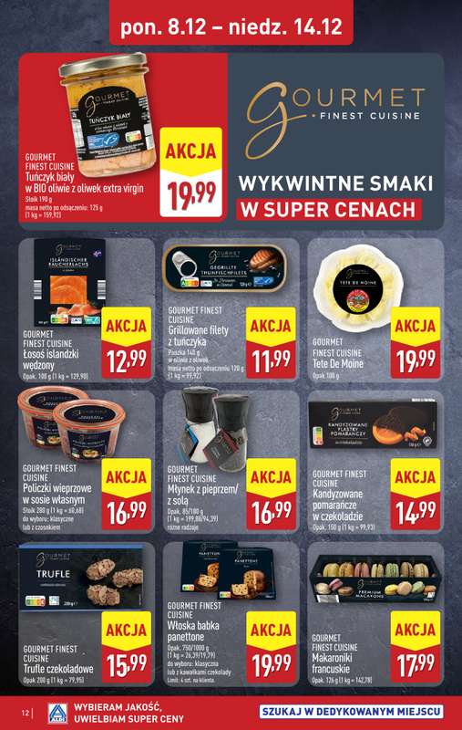 Aldi - gazetka promocyjna Pełny katalog! od poniedziałku 08.12 do niedzieli 14.12 - strona 12
