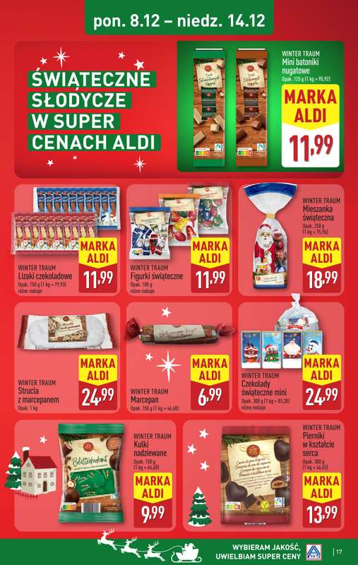 Aldi - gazetka promocyjna Pełny katalog! od poniedziałku 08.12 do niedzieli 14.12 - strona 17
