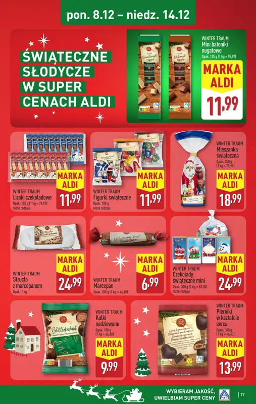 Aldi - gazetka promocyjna Pełny katalog! od poniedziałku 08.12 do niedzieli 14.12 - strona 17