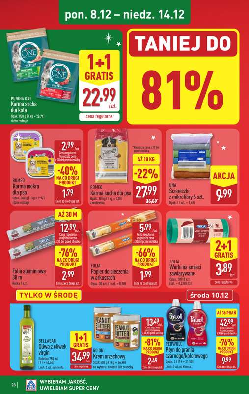 Aldi - gazetka promocyjna Pełny katalog! od poniedziałku 08.12 do niedzieli 14.12 - strona 28