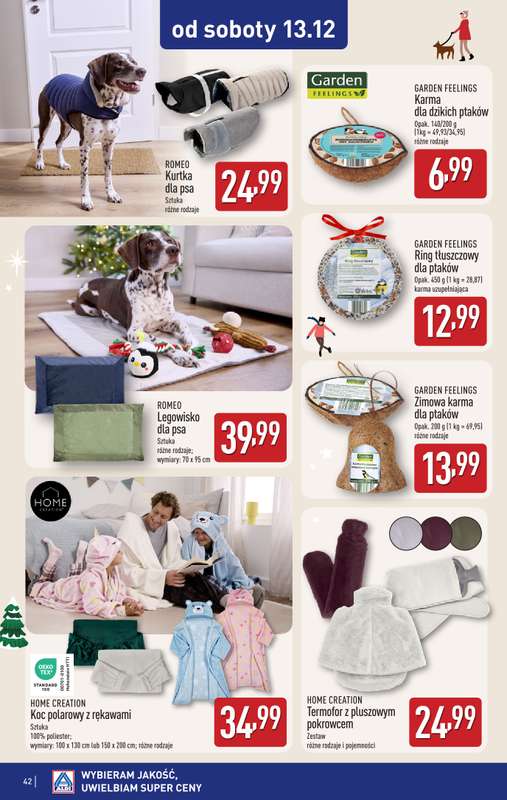 Aldi - gazetka promocyjna Pełny katalog! od poniedziałku 08.12 do niedzieli 14.12 - strona 42