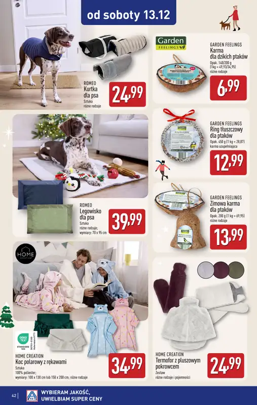 Aldi - gazetka promocyjna Pełny katalog! od poniedziałku 08.12 do niedzieli 14.12 - strona 42