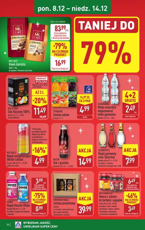 Aldi - gazetka promocyjna Pełny katalog! od poniedziałku 08.12 do niedzieli 14.12 - strona 24