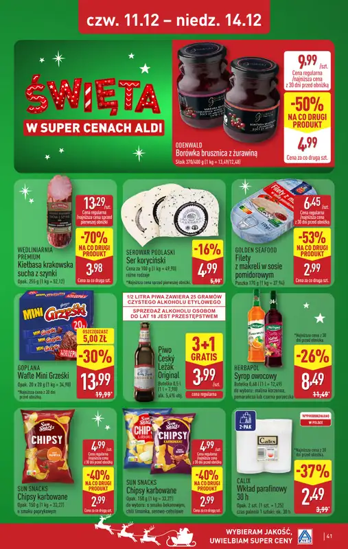 Aldi - gazetka promocyjna Pełny katalog! od poniedziałku 08.12 do niedzieli 14.12 - strona 41