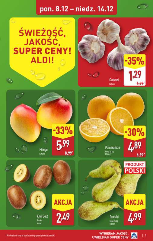 Aldi - gazetka promocyjna Pełny katalog! od poniedziałku 08.12 do niedzieli 14.12 - strona 5