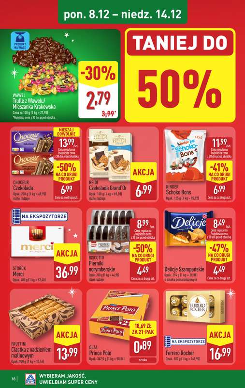 Aldi - gazetka promocyjna Pełny katalog! od poniedziałku 08.12 do niedzieli 14.12 - strona 18