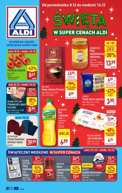 Aldi - gazetka promocyjna Pełny katalog! od poniedziałku 08.12 do niedzieli 14.12