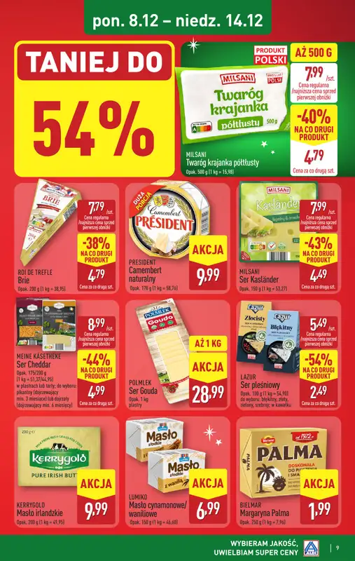 Aldi - gazetka promocyjna Pełny katalog! od poniedziałku 08.12 do niedzieli 14.12 - strona 9