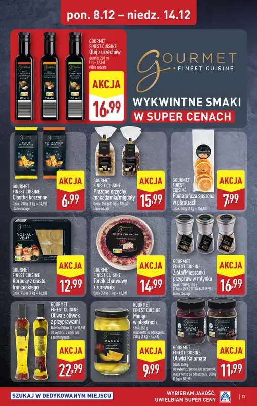 Aldi - gazetka promocyjna Pełny katalog! od poniedziałku 08.12 do niedzieli 14.12 - strona 13