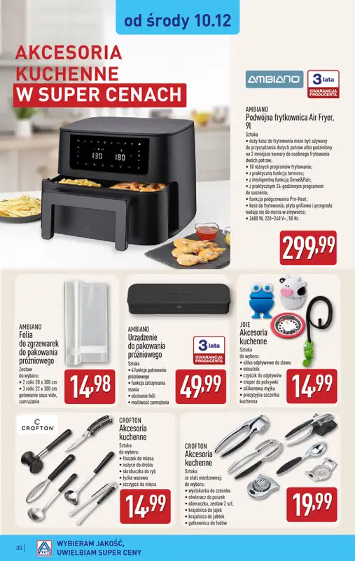 Aldi - gazetka promocyjna Pełny katalog! od poniedziałku 08.12 do niedzieli 14.12 - strona 30