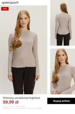 Greenpoint - gazetka promocyjna Sale do 59,99 zł! od piątku 05.12  - strona 4