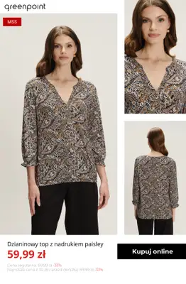 Greenpoint - gazetka promocyjna Sale do 59,99 zł! od piątku 05.12  - strona 9