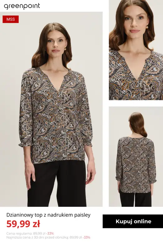 Greenpoint - gazetka promocyjna Sale do 59,99 zł! od piątku 05.12  - strona 9