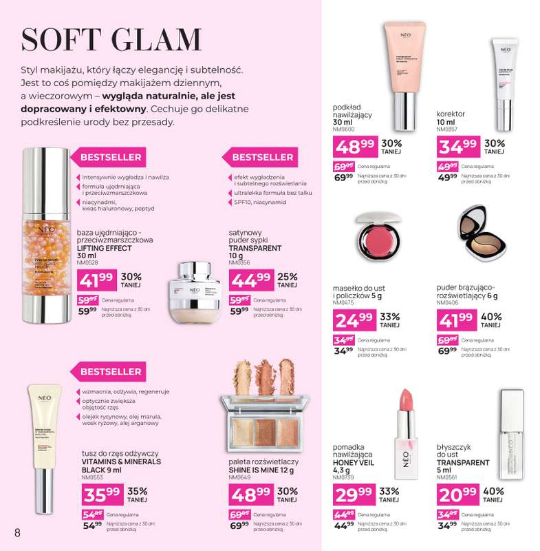NEONAIL & NEO MAKE UP - gazetka promocyjna NEONAIL & NEO MAKE UP od piątku 05.12 do czwartku 18.12 - strona 8