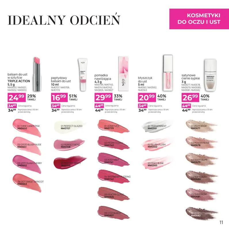 NEONAIL & NEO MAKE UP - gazetka promocyjna NEONAIL & NEO MAKE UP od piątku 05.12 do czwartku 18.12 - strona 11