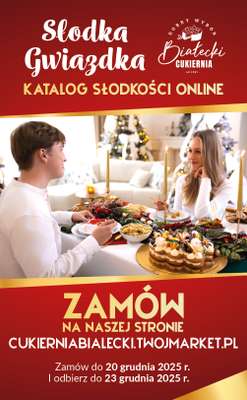 Twój Market - gazetka promocyjna Katalog słodkości online na Boże Narodzenie od soboty 06.12 do soboty 20.12