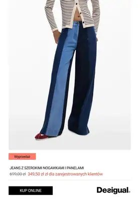 BEST SALE - gazetka promocyjna Desigual Do -50% na wszystko dla zarejestrowanych klientów od piątku 05.12 do niedzieli 01.02 - strona 6