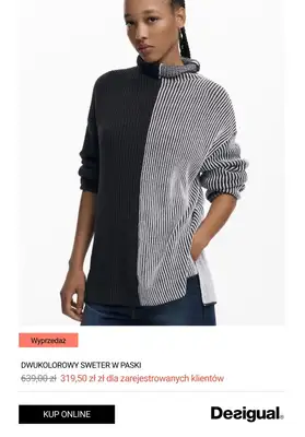 BEST SALE - gazetka promocyjna Desigual Do -50% na wszystko dla zarejestrowanych klientów od piątku 05.12 do niedzieli 01.02 - strona 2