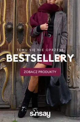 Sinsay - gazetka promocyjna Bestsellery dla Niej - temu się nie oprzesz! od soboty 06.12 do piątku 12.12