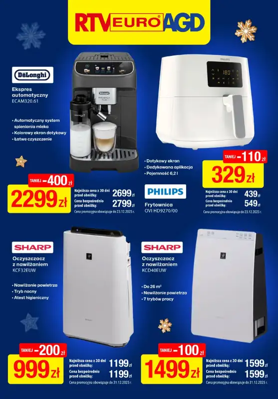 RTV EURO AGD - gazetka promocyjna Świąteczne okazje w ten weekend! od piątku 05.12 do niedzieli 07.12 - strona 3