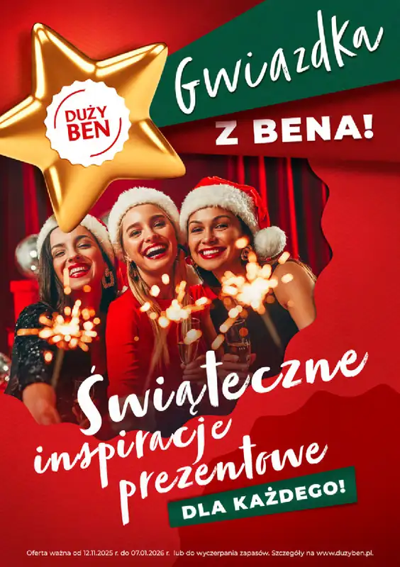 Duży Ben - gazetka promocyjna Katalog Świąteczny  