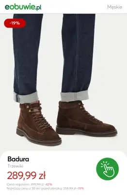 eobuwie.pl - gazetka promocyjna SALE - obuwie męskie od soboty 06.12 do wtorku 16.12 - strona 7