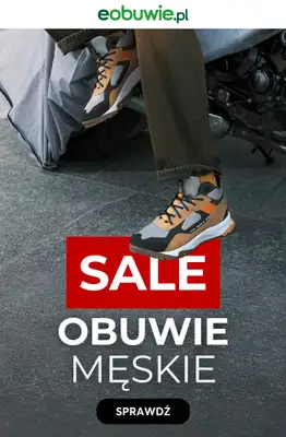 eobuwie.pl - gazetka promocyjna SALE - obuwie męskie od soboty 06.12 do wtorku 16.12