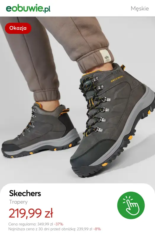 eobuwie.pl - gazetka promocyjna SALE - obuwie męskie od soboty 06.12 do wtorku 16.12 - strona 6