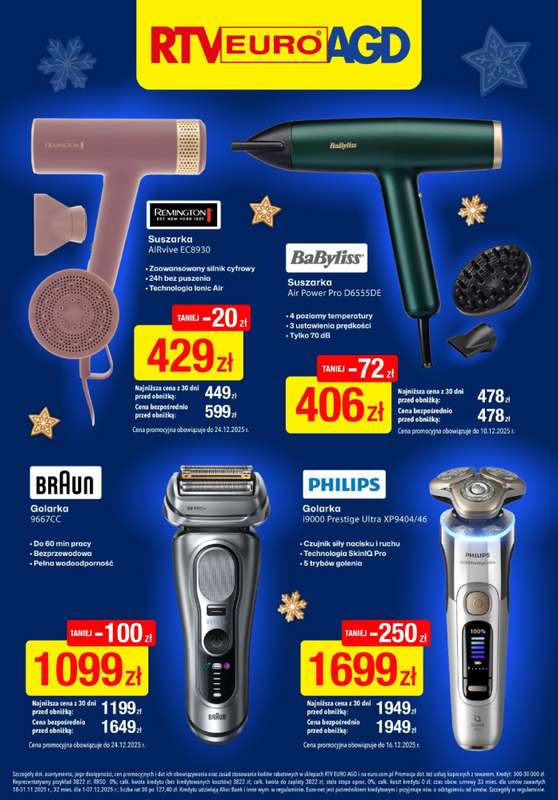 Prezenty - gazetka promocyjna RTV EURO AGD I Świąteczne okazje w ten weekend! od piątku 05.12 do niedzieli 07.12 - strona 4
