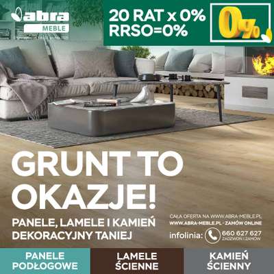 Abra Meble - gazetka promocyjna Grunt to okazje! od piątku 05.12 do niedzieli 21.12