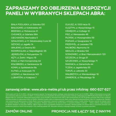 Abra Meble - gazetka promocyjna Grunt to okazje! od piątku 05.12 do niedzieli 21.12 - strona 16