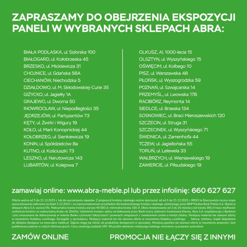 Abra Meble - gazetka promocyjna Grunt to okazje! od piątku 05.12 do niedzieli 21.12 - strona 16