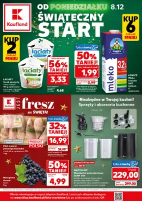 Kaufland - gazetka promocyjna Mocny Start od poniedziałku 08.12 do wtorku 09.12