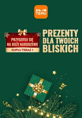 Temu - gazetka promocyjna Pomysły na prezent od piątku 05.12 
